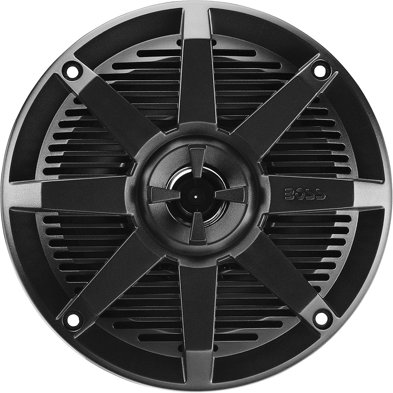 BOSS Audio Systems MR52B 5.25 inch Marine Boat Stereo Speakers - 150 Watts (per Pair), Coaxial, 2 Way, Full Range, 4 Ohms