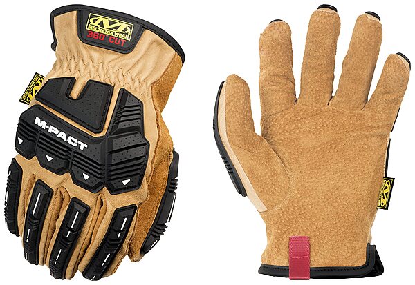 Mechanix Wear Durahide M-Pact Driver F9-360 Leather Work Gloves