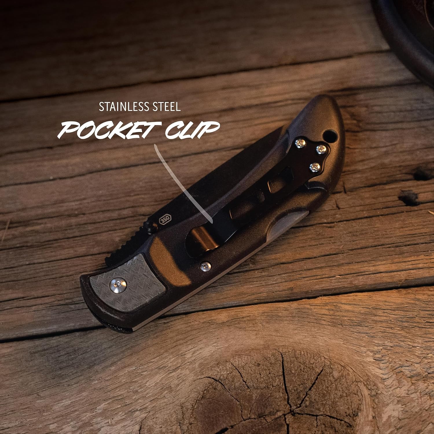 OUTDOOR EDGE 3.5" RazorLite EDC Pocket Knife with Replaceable Blades and Clip
