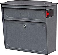 MAIL BOSS Townhouse Wall-Mount Locking Mailbox