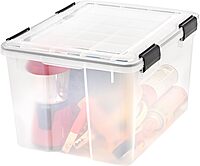 IRIS USA WEATHERPRO Weathertight Plastic Storage Box