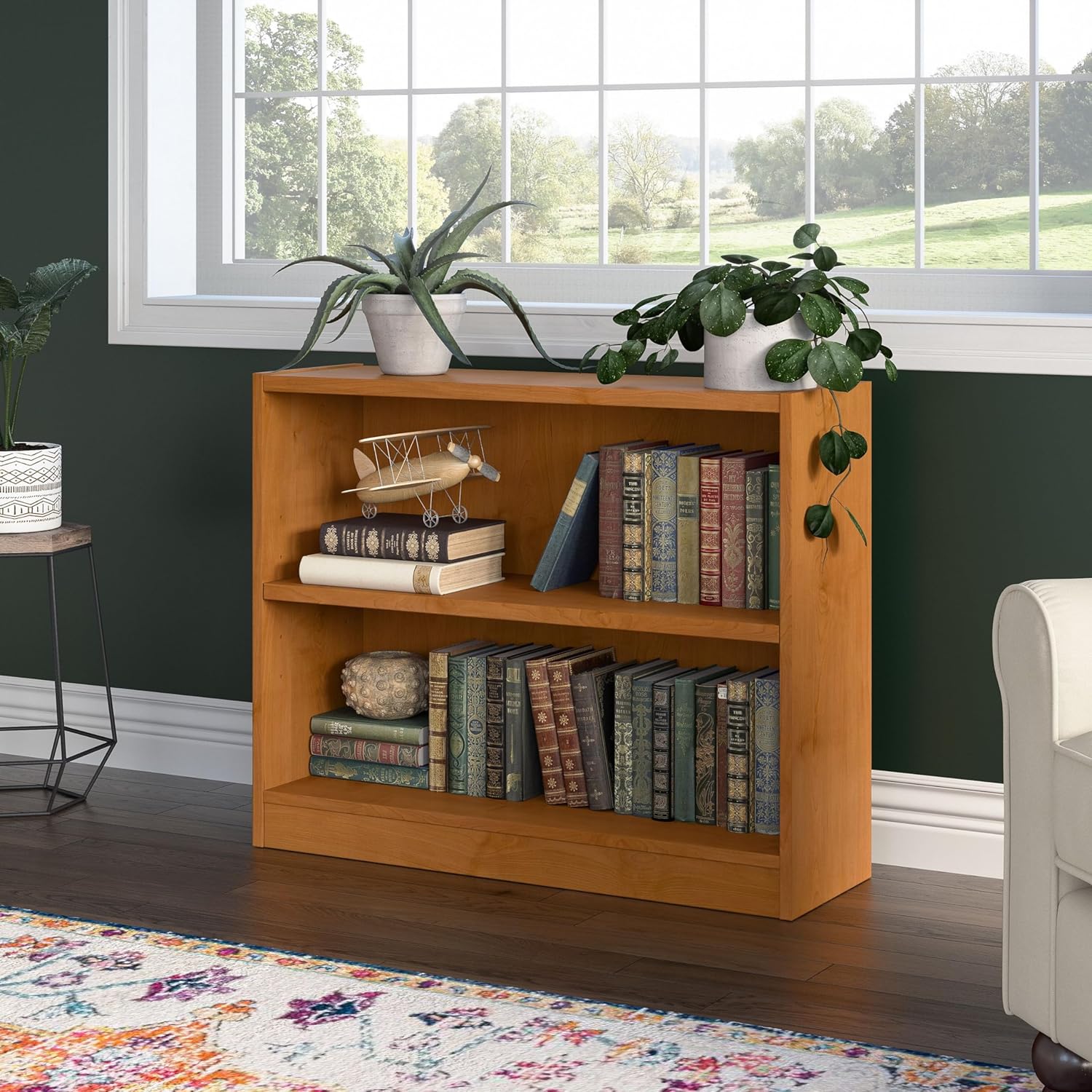 Bush Furniture Universal Bookcase - Storage and Display Bookshelf for Home or Office