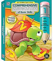 Carson Dellosa Comprehensive Curriculum of Basic Skills 1st Grade Workbook, Reading Comprehension, Language Arts, Spelling