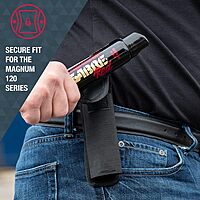 SABRE Nylon Belt Holster for Magnum 120 Series, Fits 122-Grams (4-Ounces) Models, Provides Quick Access To Protection, Durable Design, Velcro Closure