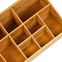 Mind Reader Cup and Condiment Station Countertop Organizer, 11-Compartment