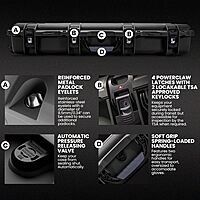 NANUK 985 Hard Case with Custom Foam Insert