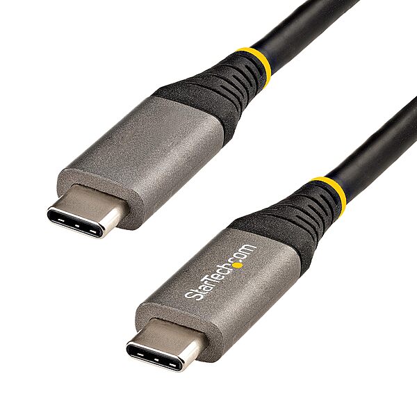 StarTech.com USB-C to USB-C Cable - USB 3.2 Gen 2 10Gbps, 100W PD, DP Alt Mode