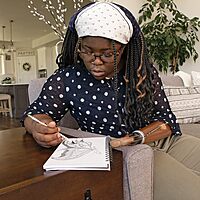 UCreate Poly Cover Sketch Book, Heavyweight, 9" x 6", 75 Sheets, Pack of 3