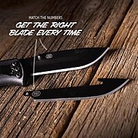 OUTDOOR EDGE Razor EDC Lite 2.5" Replaceable-Blade Folding Pocket Knife with Clip