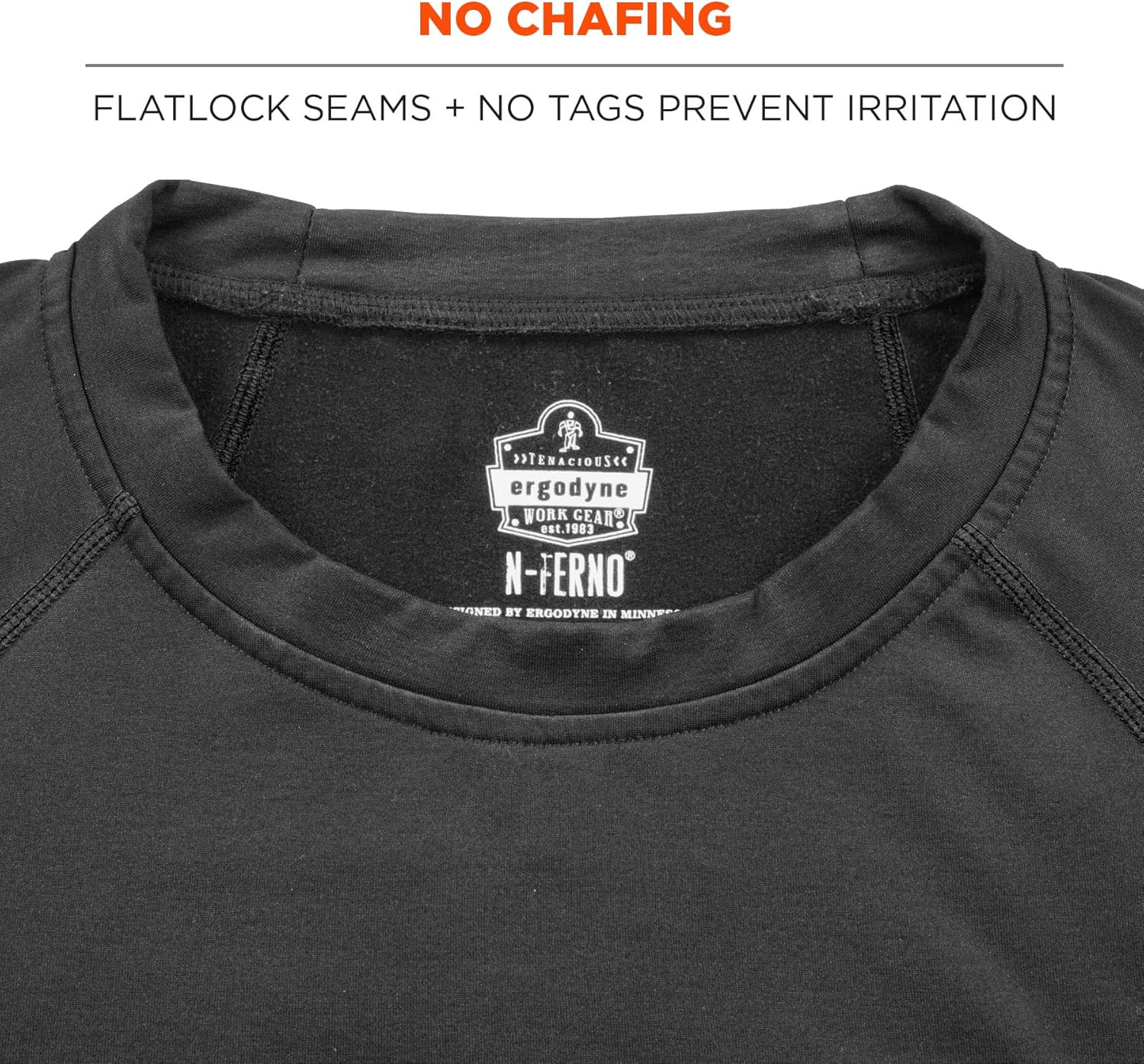 Ergodyne N-Ferno 6435 Thermal Long Sleeve Base Layer Shirt