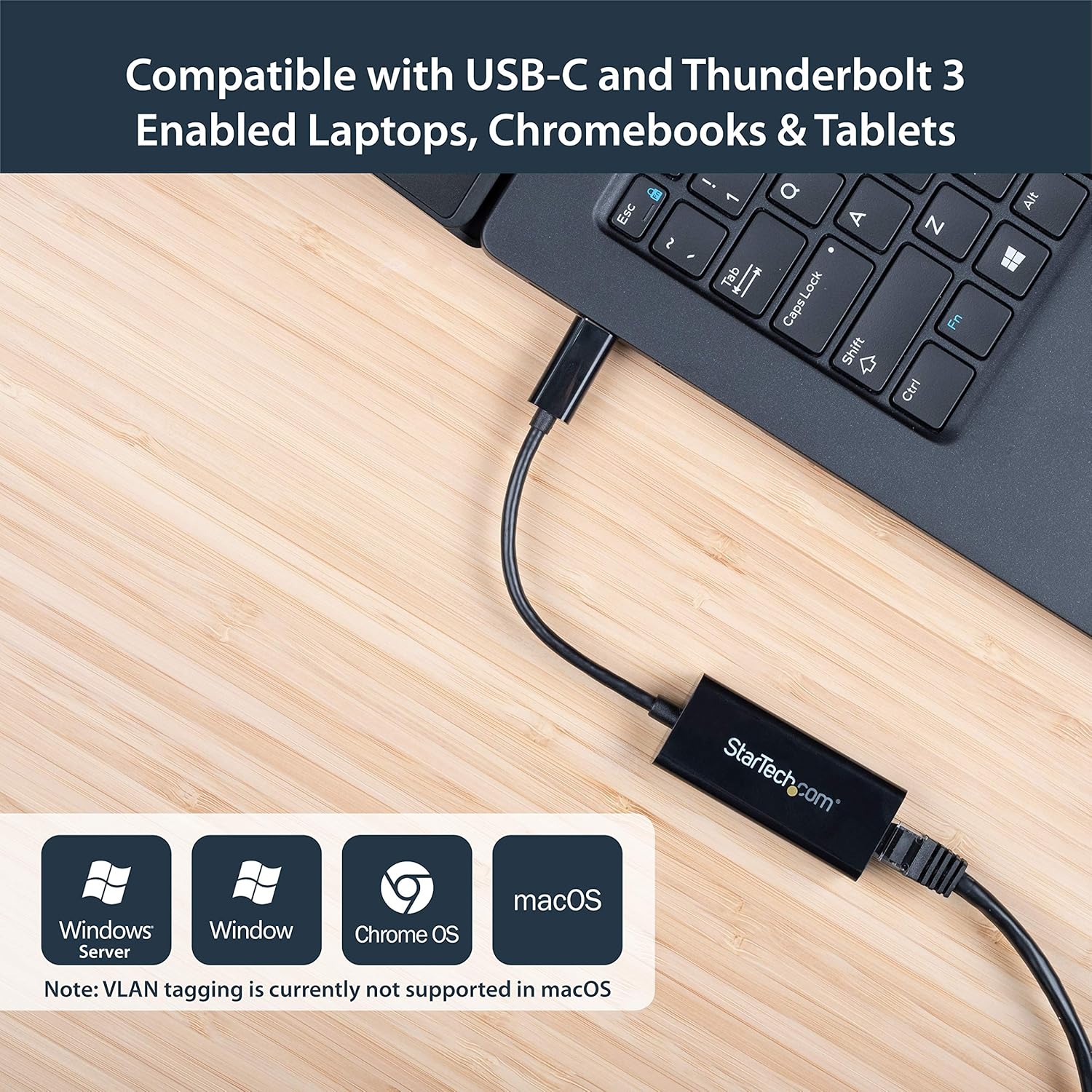 StarTech USB to Ethernet Adapter - USB to RJ45 Gigabit Network Adapter