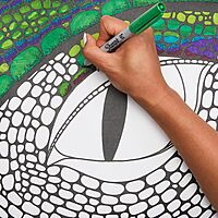 Sharpie Permanent Ultra-Fine Point Markers, Red, Pack of 12 Markers