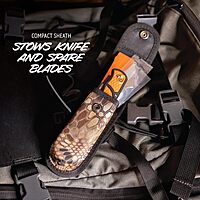 OUTDOOR EDGE RazorBone Replaceable Blade Folding Hunting Knife Kit, 6-Blade Combo