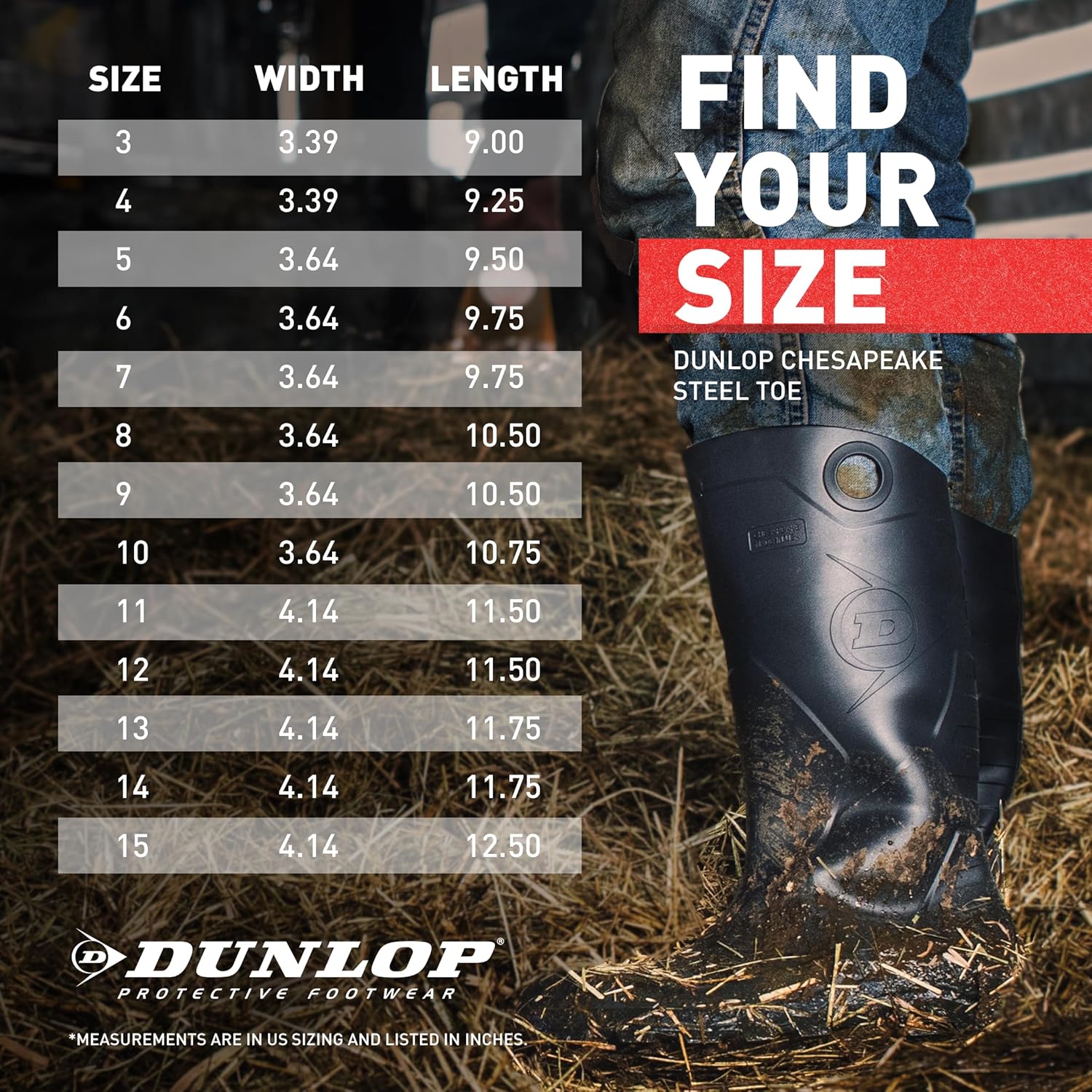 DUNLOP Chesapeake PVC Waterproof Boots