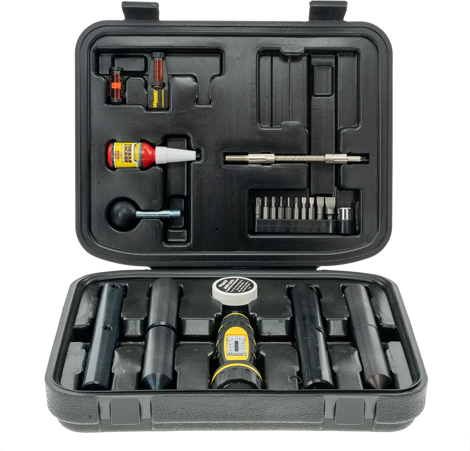 WHEELER Scope Mounting Kit with FAT Wrench, Reticle Leveling System, Bore Sighter and Storage Case