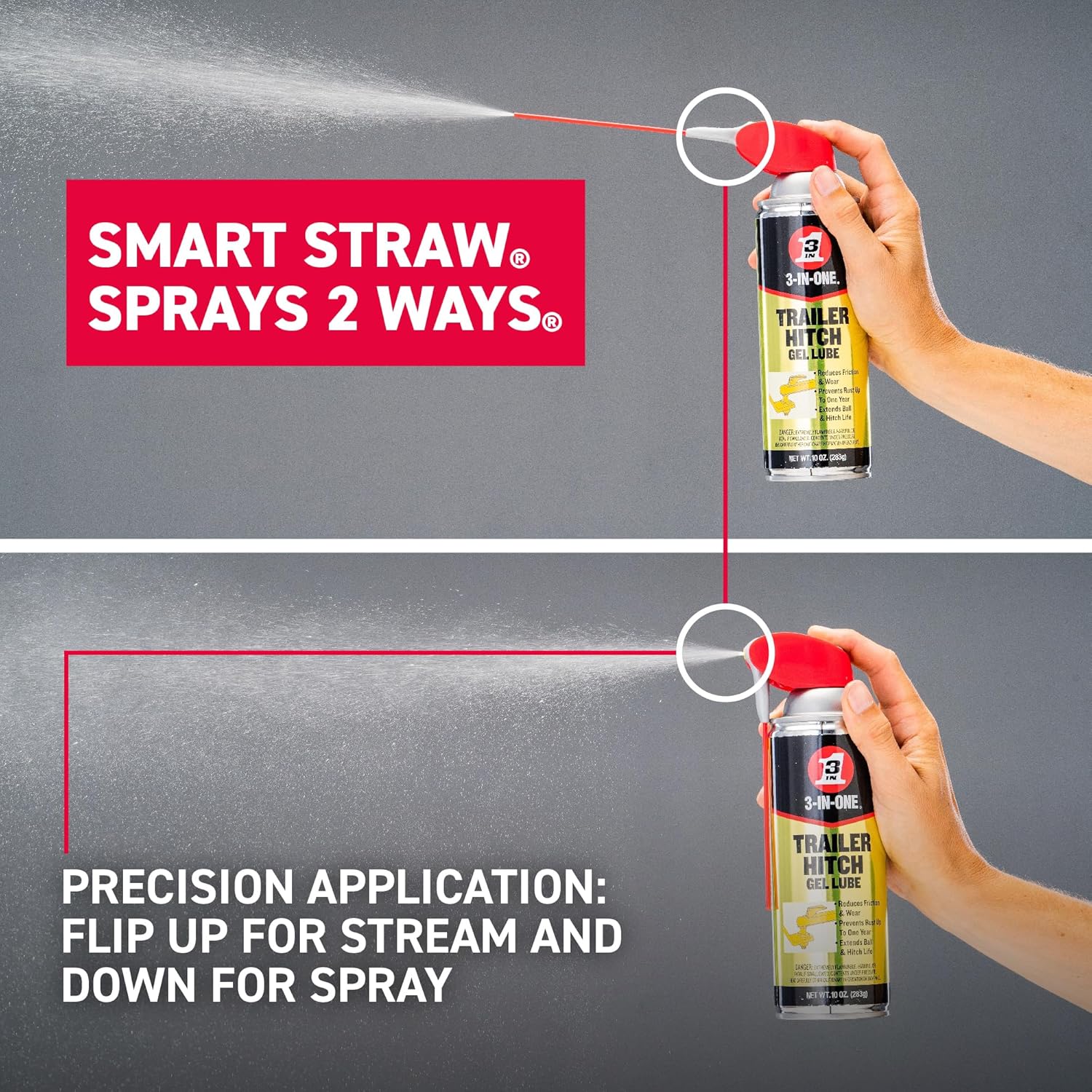 3-IN-ONE Trailer Hitch Gel Lube 3-In-One 120107 Trailer Hitch Gel Lube