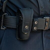 5.11 Tactical Sierra Bravo Mace Pouch, Durable Nylon MOLLE Pouch for Law Enforcement Duty Belts, Black, Style 56243ABR