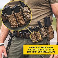 High Speed Gear Pistol TACO Single Magazine Pouch, MOLLE