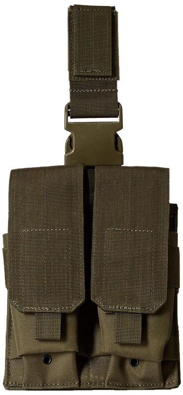 VOODOO TACTICAL Drop-Leg Platform with Attached M4/M16 Double Mag Pouch