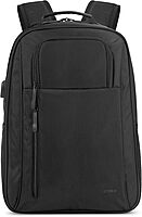 CODi Fortis 16" Laptop Backpack – Eco-Friendly Business Backpack with USB Charging Port, Recycled Materials, Padded Laptop Compartment, Anti-Theft Zippers, Travel-Ready Design for Professionals