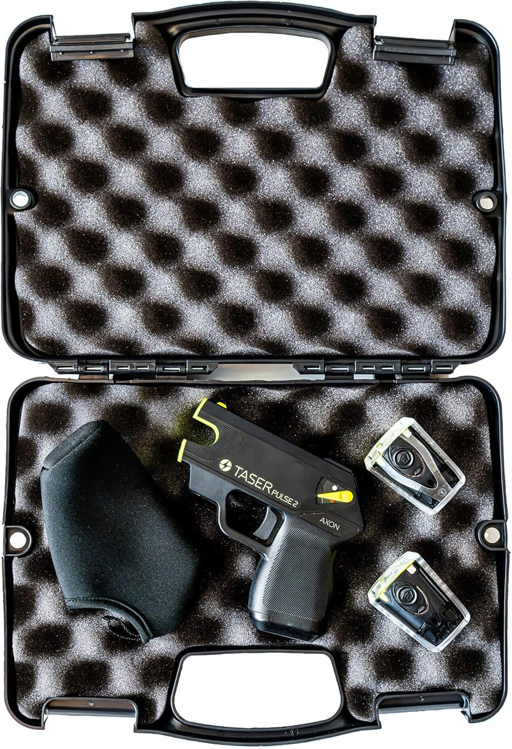 TASER Pulse 2 Kit - Compact Personal Protection Device (Black/Yellow)
