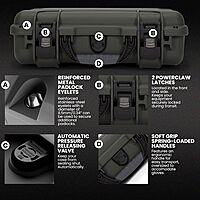 NANUK 910 Hard Case with Foam, IP67 Waterproof Hard Storage