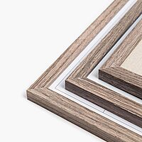 U Brands Decor Organization Center Kit, Rustic Wood Frame (4835U00-01)