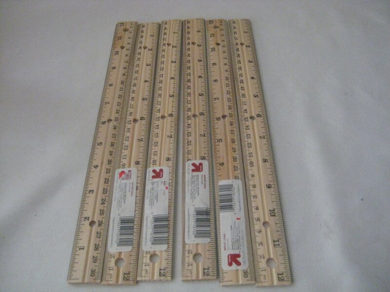 Westcott Wood Ruler, 12in