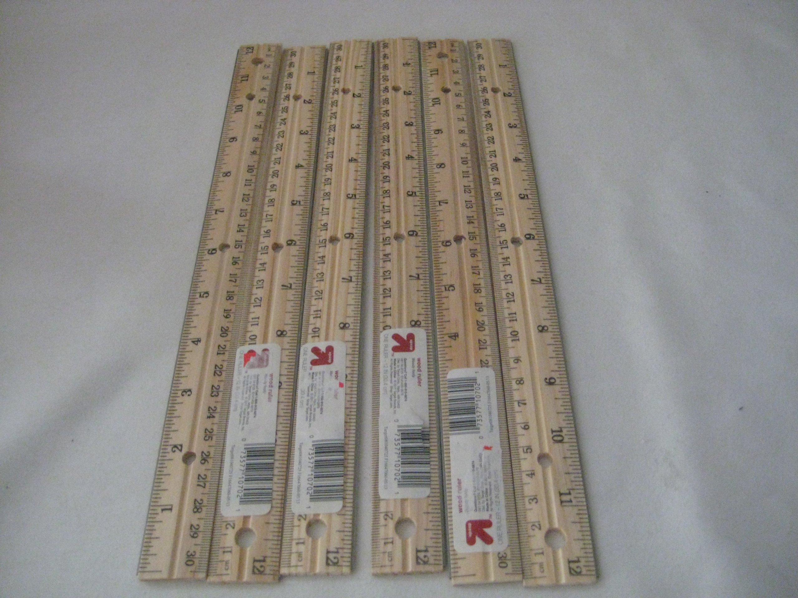 Westcott Wood Ruler, 12in