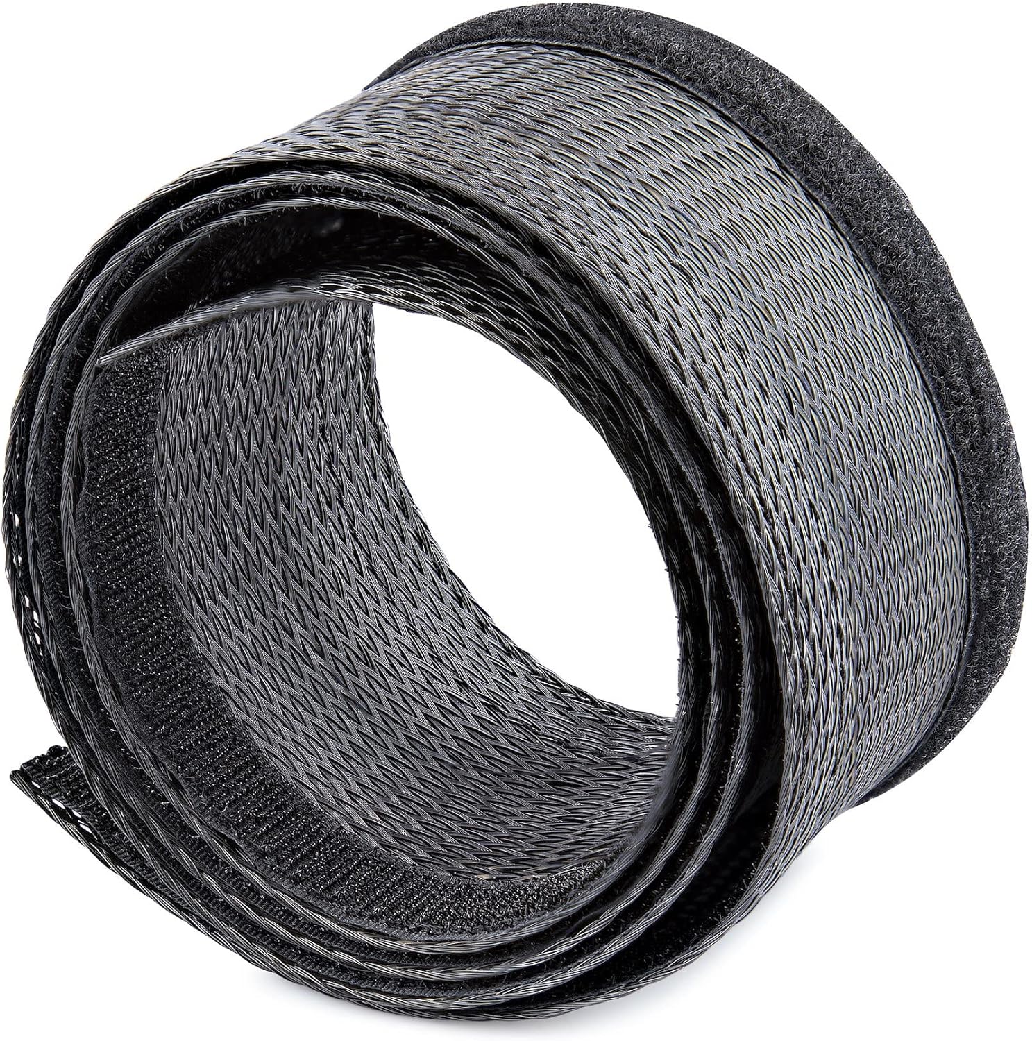 StarTech.com 10ft (3m) Cable Management Sleeve, Trimmable Heavy Duty Cable Wrap