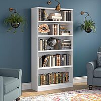Bush Furniture Universal Bookcase - Storage and Display Bookshelf for Home or Office