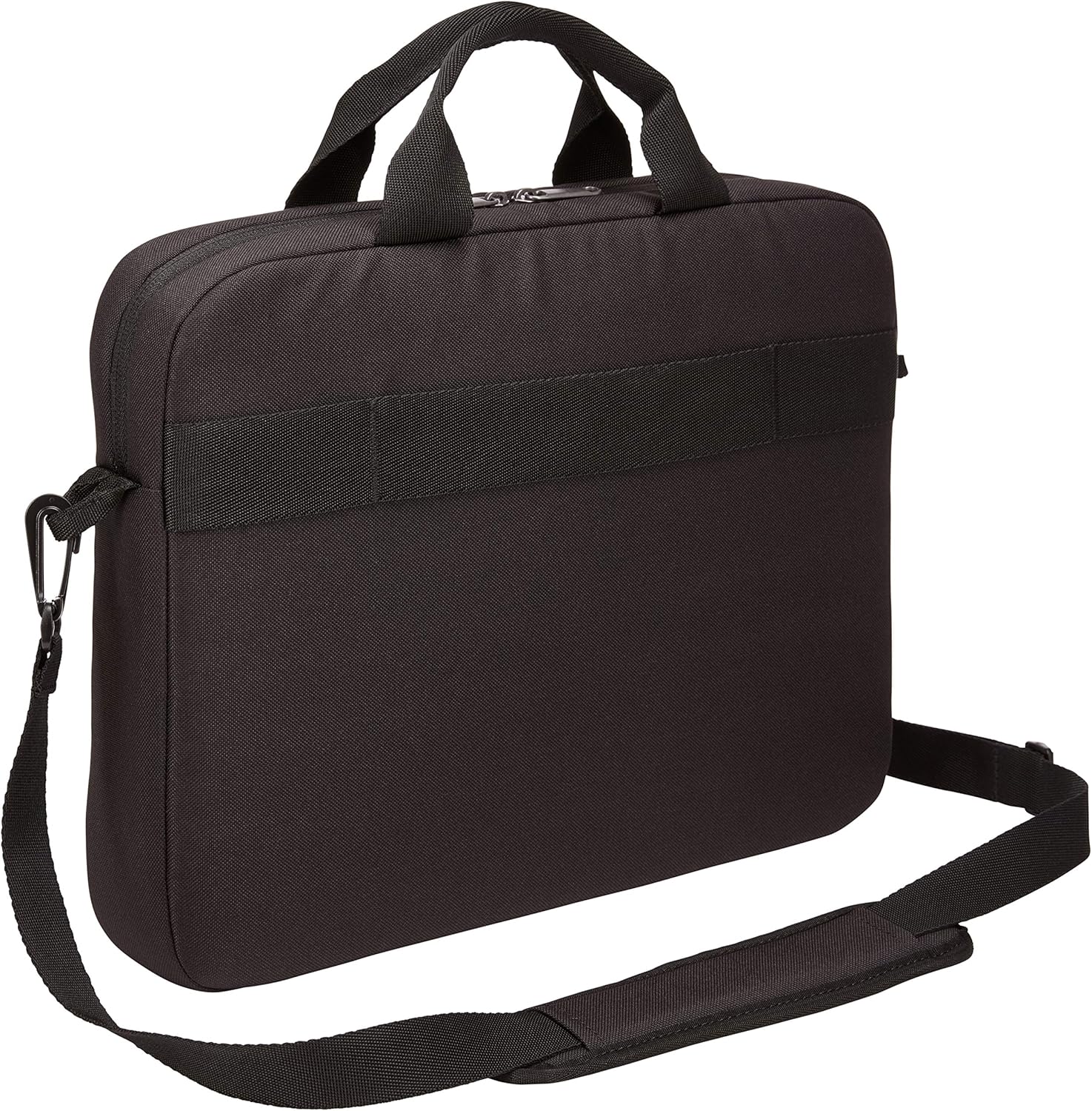 Case Logic Advantage Laptop Attache, Fits Devices Up to 14", Polyester, 14.6 x 2.8 x 13, Black
