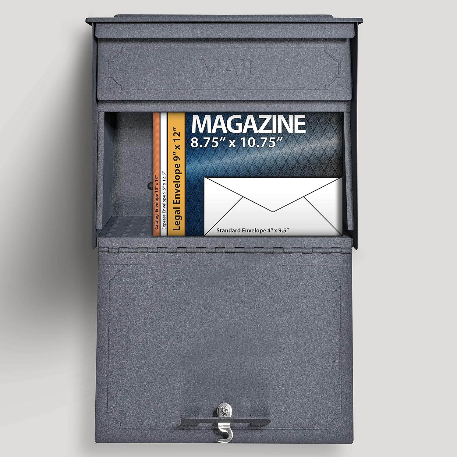 MAIL BOSS Townhouse Wall-Mount Locking Mailbox