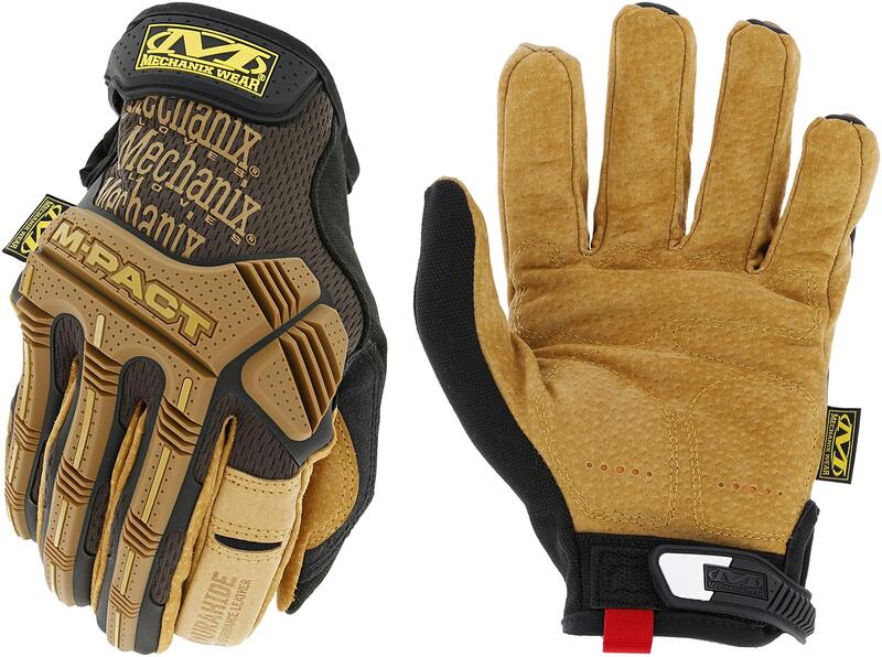 Mechanix Wear M-Pact Leather Gloves - Impact-Resistant Work Gloves