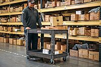 JET 34" x 17" Utility Service Cart, 550 Lbs. Capacity (Model PUC-4126)