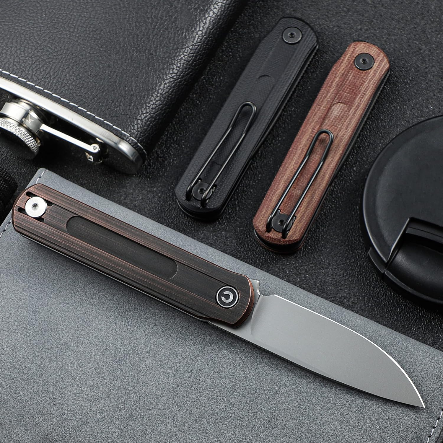 CIVIVI Foldis Pocket Folding Knife, 2.67-in Nitro-V Steel
