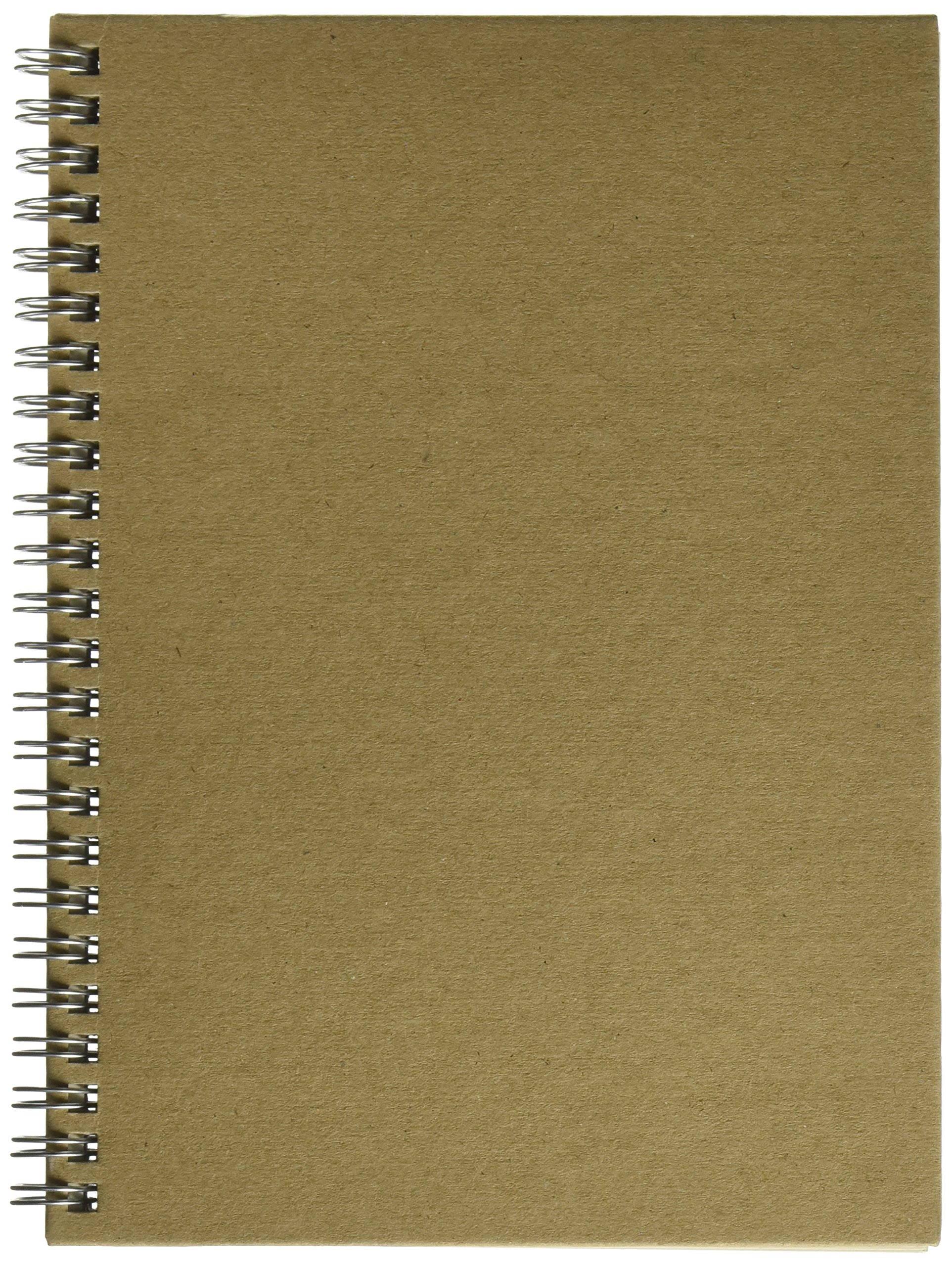Nature Saver Hardcover Notebook, 8-1/4 x 5-7/8 in, Twin Wire, 80 Sheets (20205)