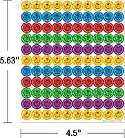 Carson Dellosa 440 Smiley Face Stickers, Colorful Seals for Crafts, Scrapbooking, Potty Training, Teacher Planner