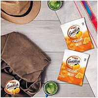 Pepperidge Farm Goldfish Cheddar Crackers, 1.5 oz. Snack Packs, 30 Count 1.5 Ounce (Pack of 30) Cheddar 30ct