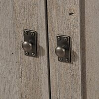 SAUDER Cottage Road 72in Library Bookcase with Doors and Adjustable Shelves