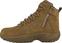 REEBOK Men's Rapid Response RB 6" Composite Toe Tactical Boot with Side Zipper