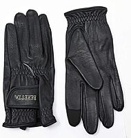 BERETTA Unisex Leather Shooting Gloves with Touch-Screen Compatible Index Finger