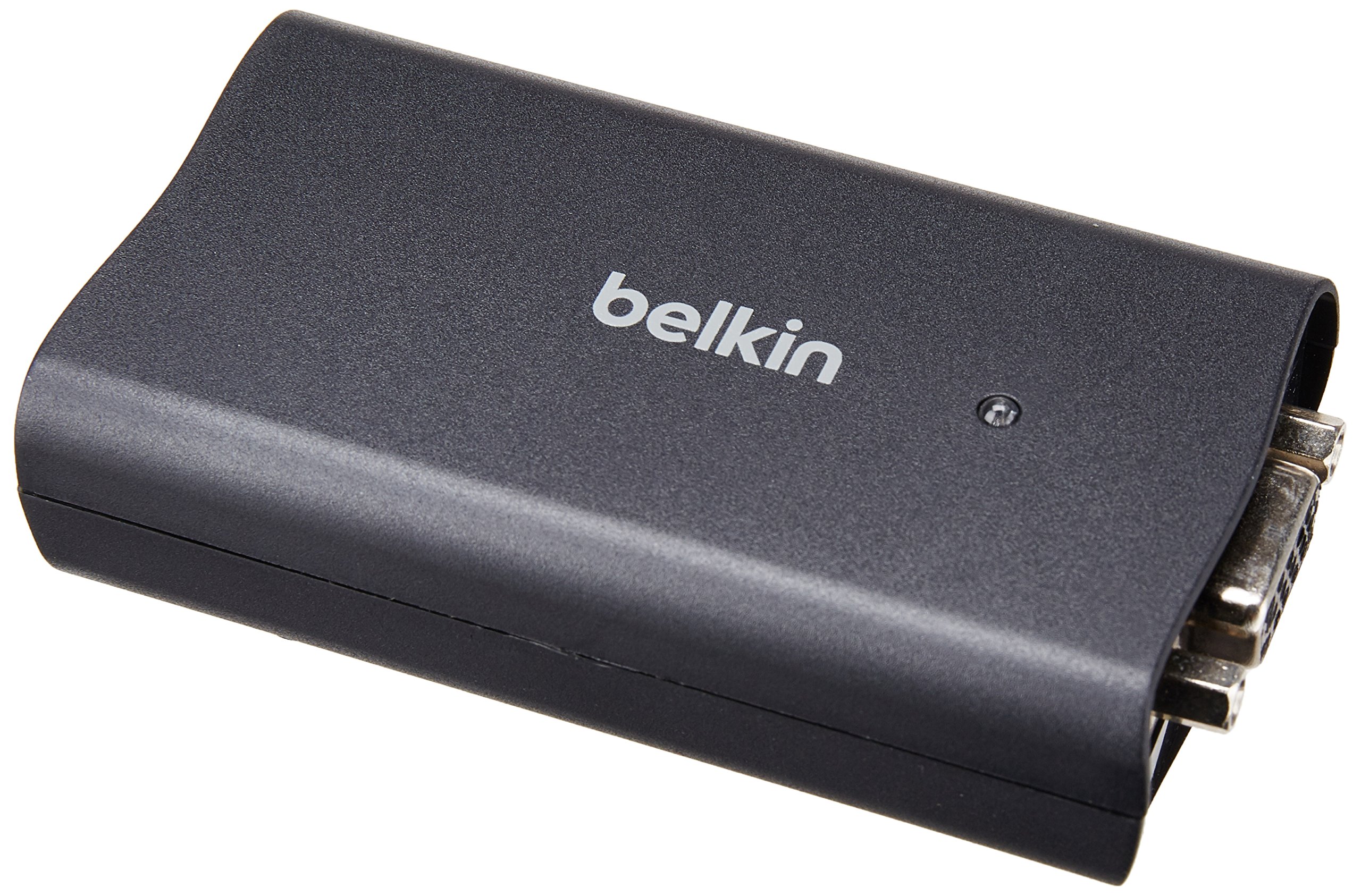 Belkin HDMI To VGA + 3.5mm Audio Adapter Video Converter, Black