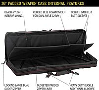 VOODOO TACTICAL Custom Padded Weapon Case