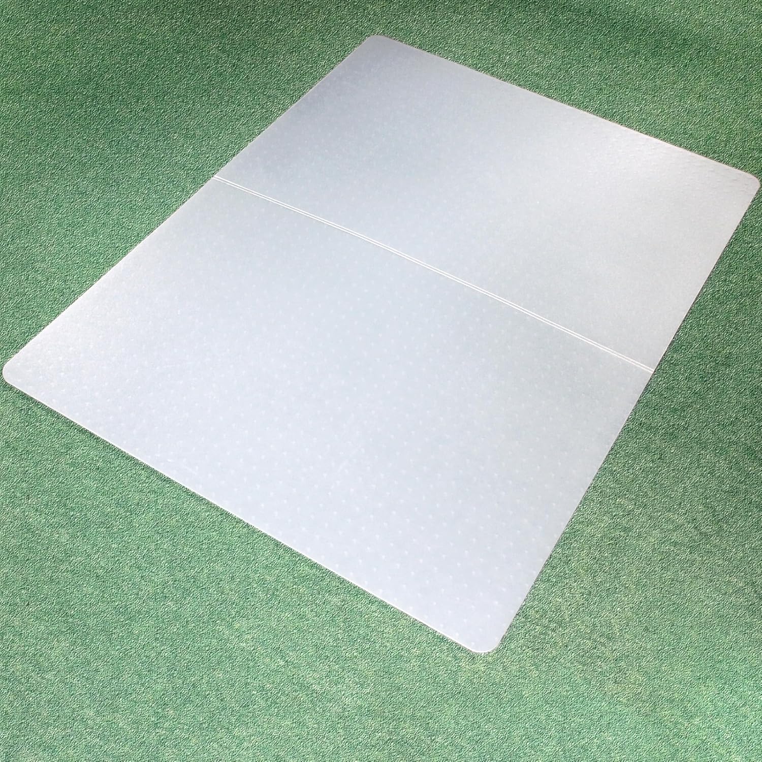 FLOORTEX Polypropylene Rectangular Chair Mat for Low-Pile Carpets