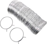 Deflecto Super-Flex 4in Multilayered Flexible Aluminum Duct For Dryer Ventilation, Silver, VENFO408MSX