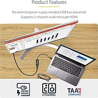 StarTech.com USB to HDMI Adapter