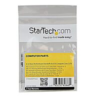 StarTech.com 6-32 Brass Motherboard Standoffs for ATX Computer Case - 15 Pack, TAA (STANDOFF632) 15 Standoffs
