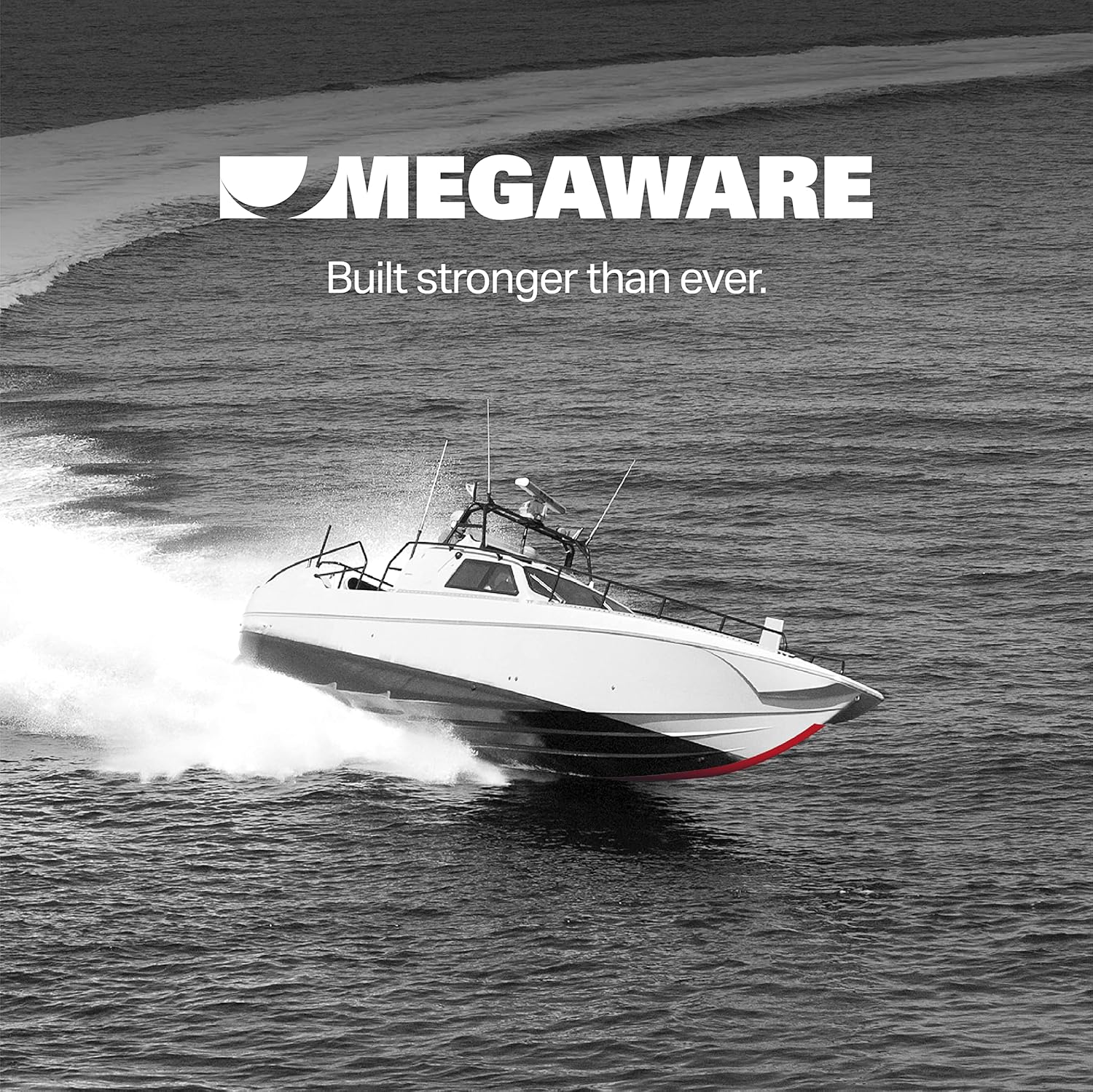 Megaware - ScuffBuster Bow Guard for Boats - Protects from Scuffs and Scratches - Stainless Steel Shield with 3M Adhesive