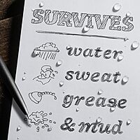 Rite in the Rain All-Weather Golf Notebook, 3.5" x 6", Green Field Flex (No. 4)